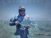 Bluefin trevally fly fishing Maldives 5